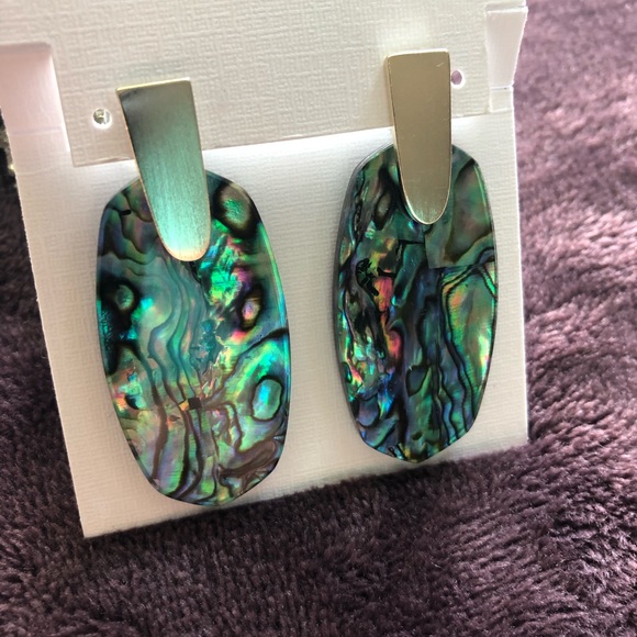 Kendra Scott Aragon Abalone earrings - Picture 3 of 7